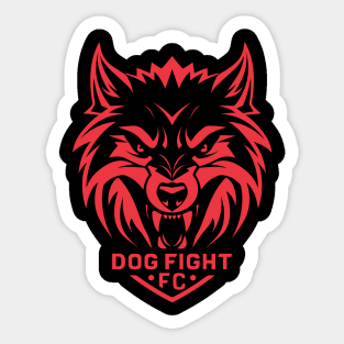 Dog Fight FC Sticker